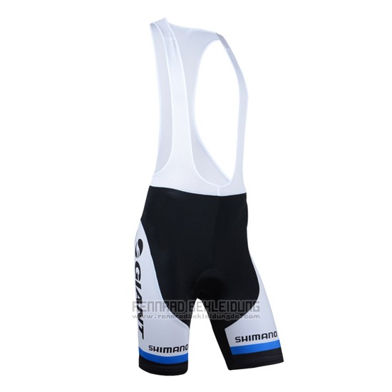 2014 Fahrradbekleidung Giant Shimano Shwarz und Wei Trikot Kurzarm und Tragerhose